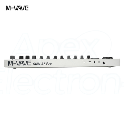 M-VAVE SMK-37 PRO 37-Key MIDI Keyboard 16 RGB Drum Pads Wireless