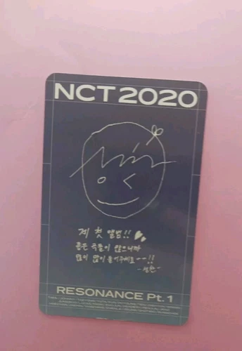 Sungchan NCT/riize 2020 Resonance Pt 1 Past Kinho ver photocard - Picture 2 of 2