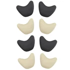 4 Pairs High Heel Forefoot Pad Toe Cushions Protective Shoe Tip Pads