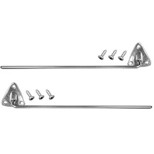 1967 1968 1969 1970 1971 1972 Chevy Pickup Truck Sun Visor Brackets Right & Left