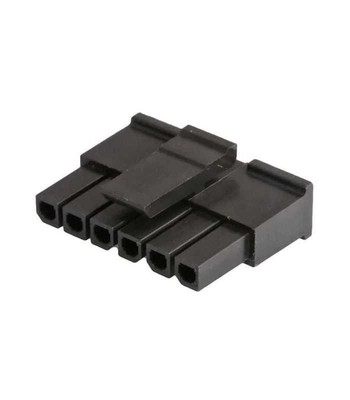 Micro Fit Steckverbinder männlich 6 wege