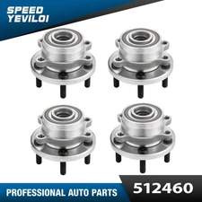 4× Wheel Hub Bearing Assy For Ford Explorer/Police Interceptor Utility 2011-2019