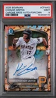 2025 Bowman - Chrome Prospect Autographs Konnor Griffin Popcorn Refractor /5 SSP