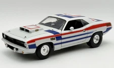 ACME 1:18 1970  PLYMOUTH HEMI CUDA - STREET MACHINES - A1806136 - FREE SHIPPING