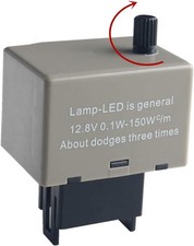 8-Pin 81980-50030 066500-4650 Speed Adjustable Electronic LED Flasher Adjustbale