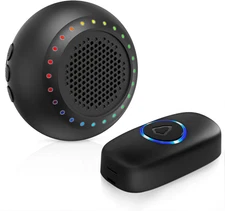 Wireless Door Bells for Homes Doorbell Chime Kits with 1 Transmitter 1 Receiver 