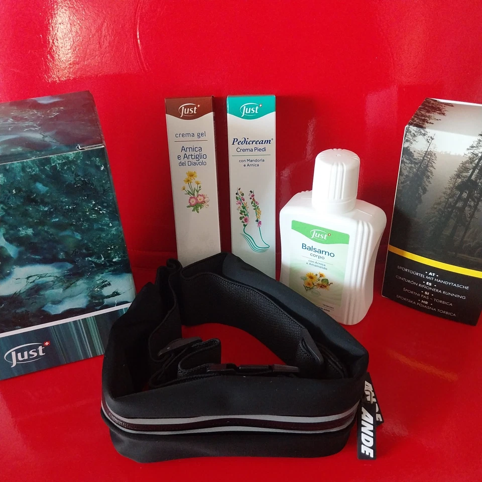 Set Just 1 Balsamo Corpo + 2 Creme 30 ml Pedicream Artiglio Del Diavolo+marsupio - Immagine 3 di 4