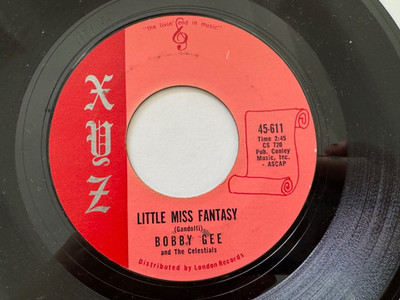Doo Wop 45 - Bobby Gee ''Little Miss Fantasy''/''Sealed With..'' XYZ VG++ HEAR
