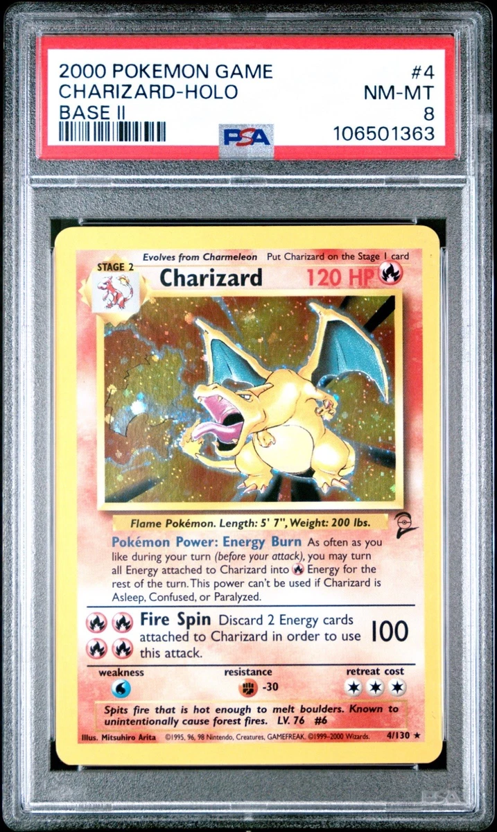 Pokémon Charizard Pokémon TCG Base Set 2 Individual Collectible
