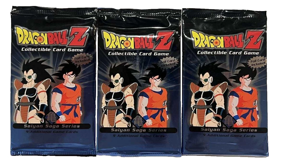 Dragon Ball Z TCG Sealed Collectible Card Game Packs in English