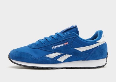 Original Reebok Classic Az  ( Herren Größe: UK 10 EUR 44,5 ) Blau / Weiß