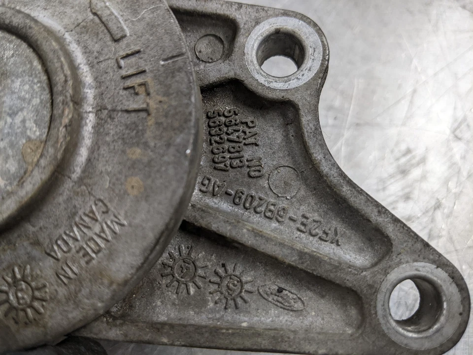 Serpentine Belt Tensioner From 2005 Ford Freestar  3.9 XF2E6B209AG - Image 4 of 4