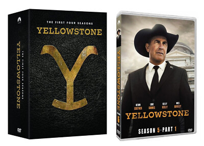 YELLOWSTONE the Complete Series 1-5 Seasons 1 2 3 4 5full box set!!!
