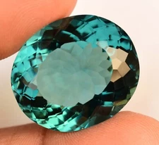 42.85 Ct Natural Paraiba Tourmaline Greenish Neon Blue Copper Certified Gemstone