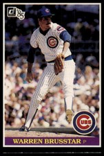 1985 Donruss #533 Warren Brusstar