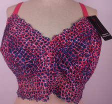 No Boundaries Fuchsia Thrill Longline Lace Bralette Size XXL - New.     47 