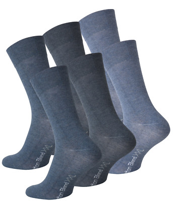3 - 6 Paar XXL Herrensocken in Übergröße (47-50) Strümpfe ohne Gummi Baumwolle