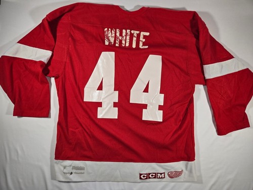 CCM Detroit Red Wings Maglia Hockey Uomo Taglia Large L 44 Personalizzata - Foto 6 di 10