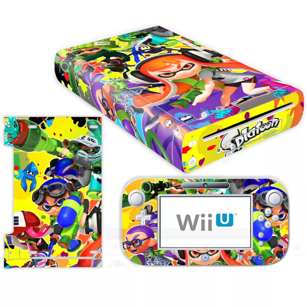 for wii u Factory Price full body games decal skin for wii u