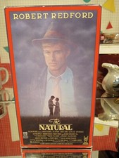 The Natural VHS, 1997, Closed Captioned Baseball Movie Robert Redford