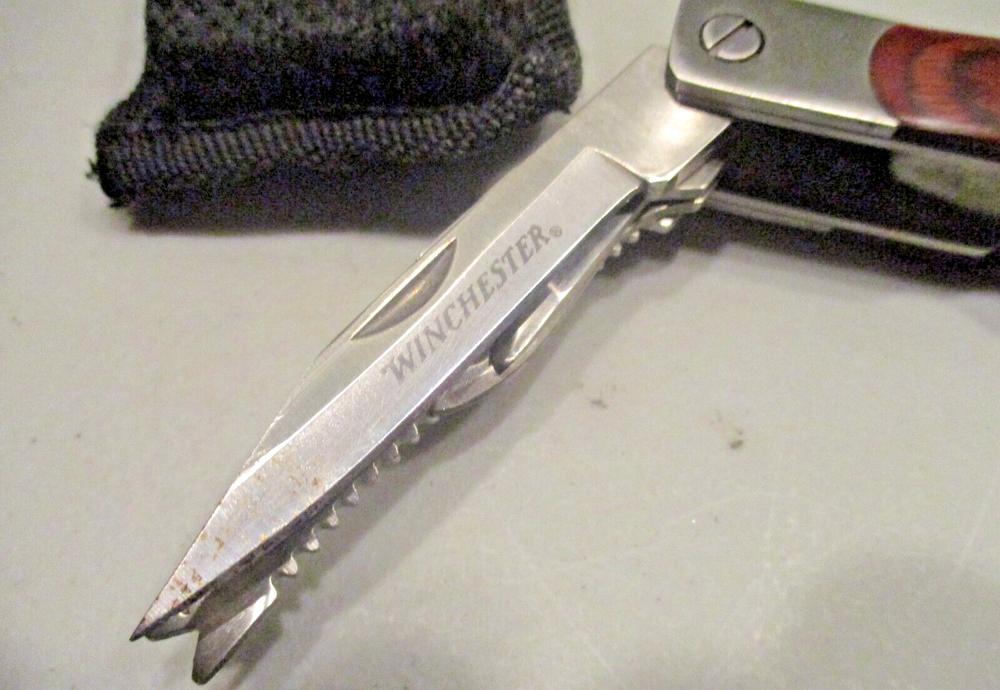 Winchester Multi-Tool Pocket Knife with Durable Carrying Case