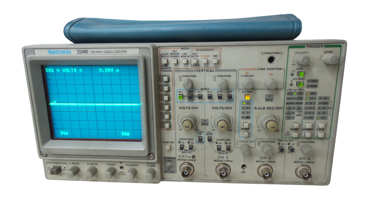 Tektronix 2246 100 MHz oscilloscope - Free shipping