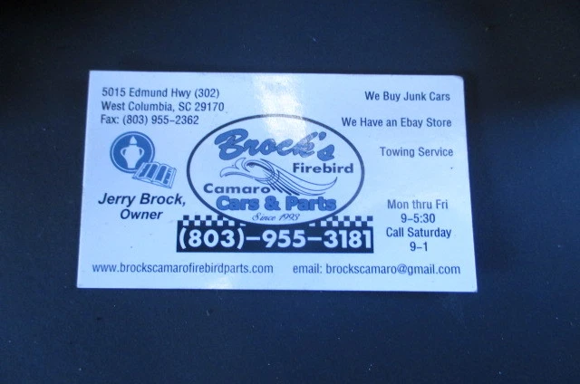 Conjunto de transmisión limpiaparabrisas 98-02 CAMARO Z28 FIREBIRD TA BRAZOS 602-239 Foto 3 de 3