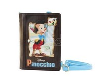 Disney Pinocchio Borsa a Tracolla Convertibile in Zaino Stile Libro 30cm Loungef