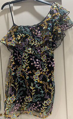 DOLLY & DELICIOUS off the shoulder Dress size 8 BNWT beautiful 