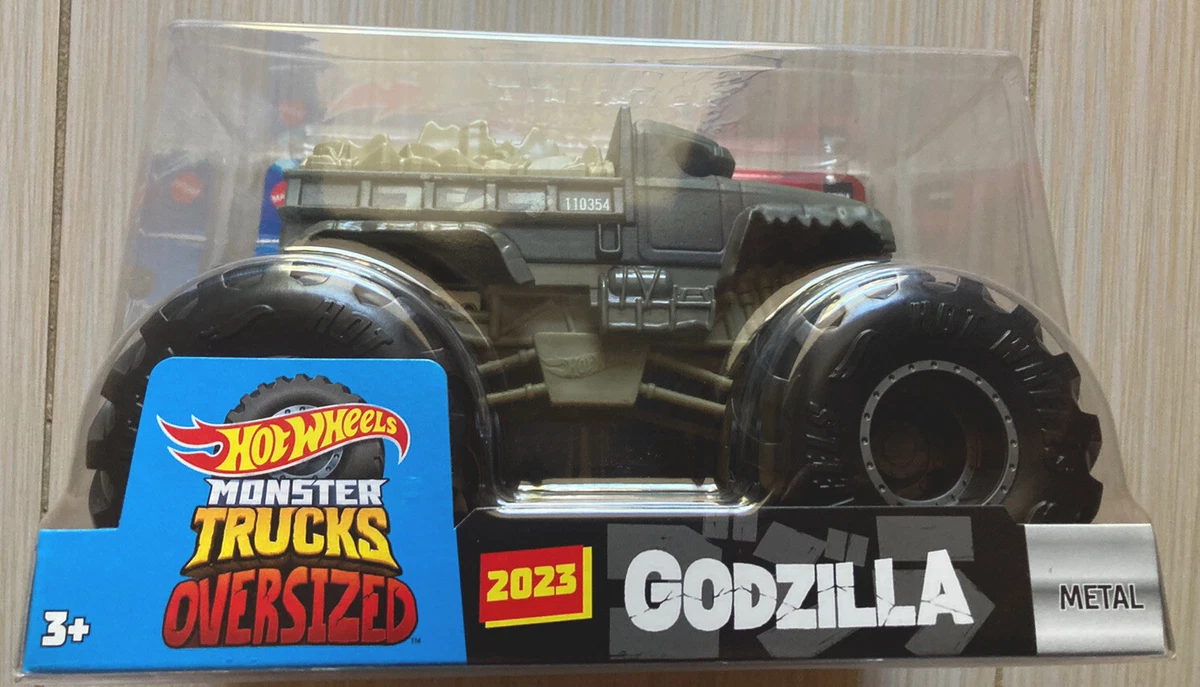 Hot Wheels Monster Trucks Oversized 2023 Delivery Metal