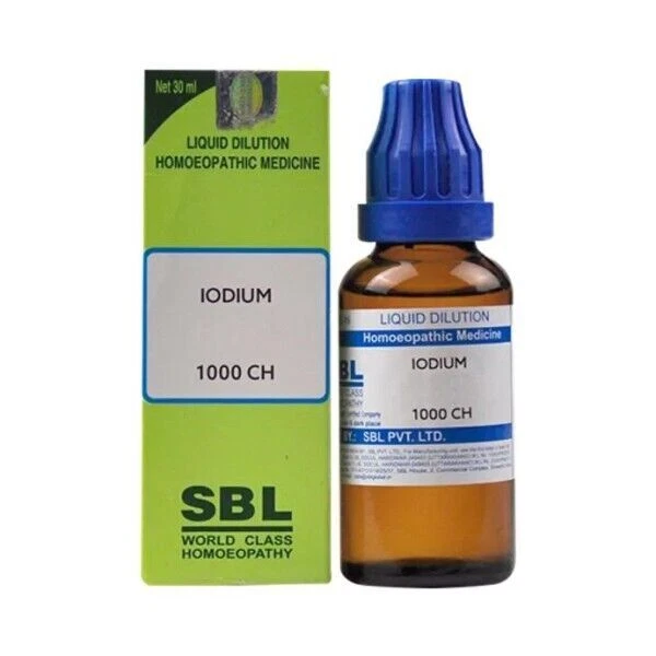 SBL Iodium Dilution 1000 CH 30ml HOMEOPATHIC MEDICINE eBay
