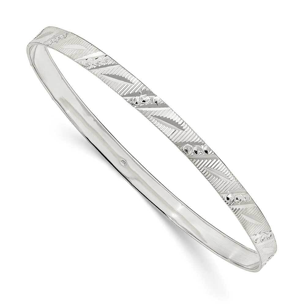 アクセサリー 20/80 STERLING SILVER ID BANGLE 5mm 20/80 | STERLING SILVER ID BANGLE 5mm width | hazy
