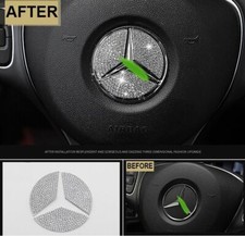 4449mm Steering Wheel Center Rhinestone Emblem For Mercedes C E Cls Glc Cla 4449mm Steering Wheel Center Rhinestone Emblem For Mercedes C E Cls Glc Cla