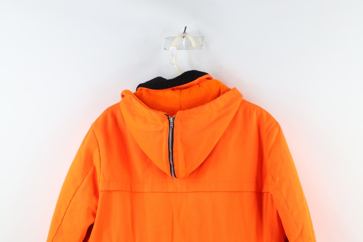 Vintage 70s Mens 42 Quilt Lined Hooded Shooting Hunting Vintage 70s Mens 42 Quilt Lined Hooded Shooting Hunting