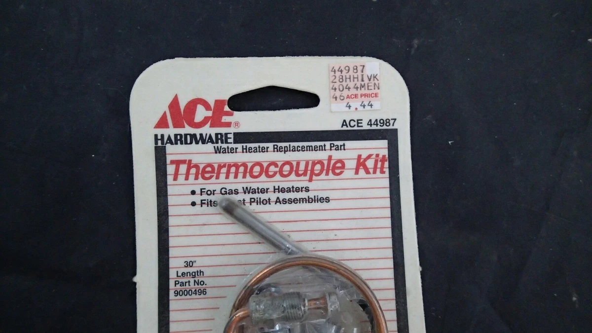 ACE Copper 30u0026#034; Universal Thermocouple Kit for Gas Furnace or Gas Water  Heater | eBay