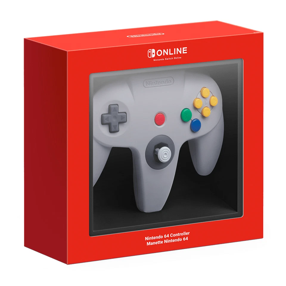 Nintendo Manette de Jeu pour Nintendo 64 - Gris (114294)