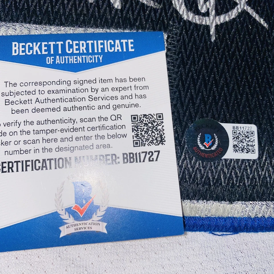 ROB BLAKE COLORADO AVALANCHE ASSINADO/AUTOGRAFADO CCM CAMISA VINTAGE BAIXO CERTIFICADO DE AUTENTICIDADE!! - Imagem 4 de 4