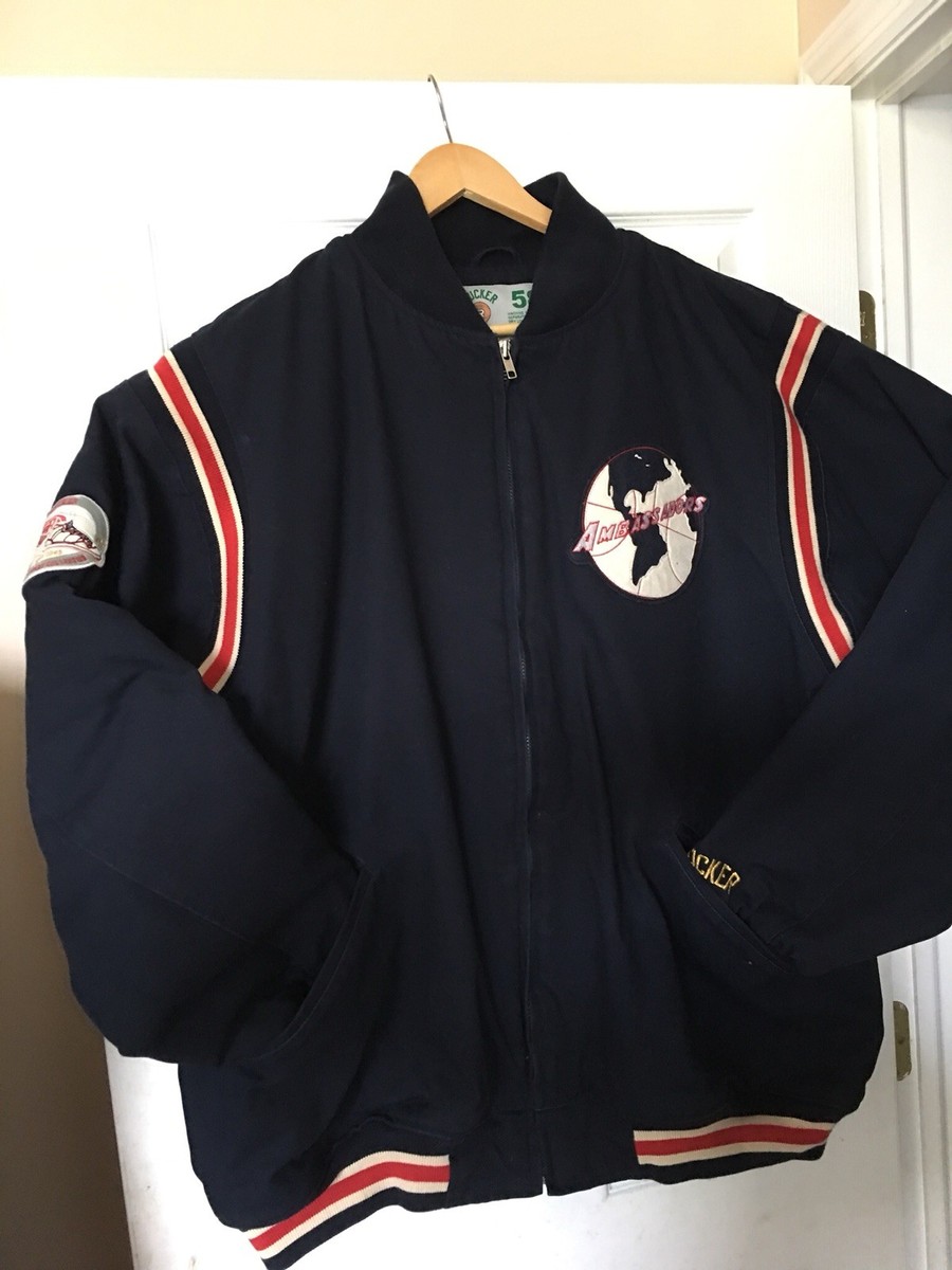 RUCKER VINTAGE 58 JACKET / COAT / BLUE/RED/WHITE SiZE 4XL