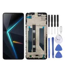 Conjunto digitalizador de pantalla táctil con marco para ZTE nubia Neo 2 5G LCD Display
