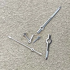 13.5MM Watch Hands Set Green Luminous 6 Watch Hands for Japan VK63 Movements