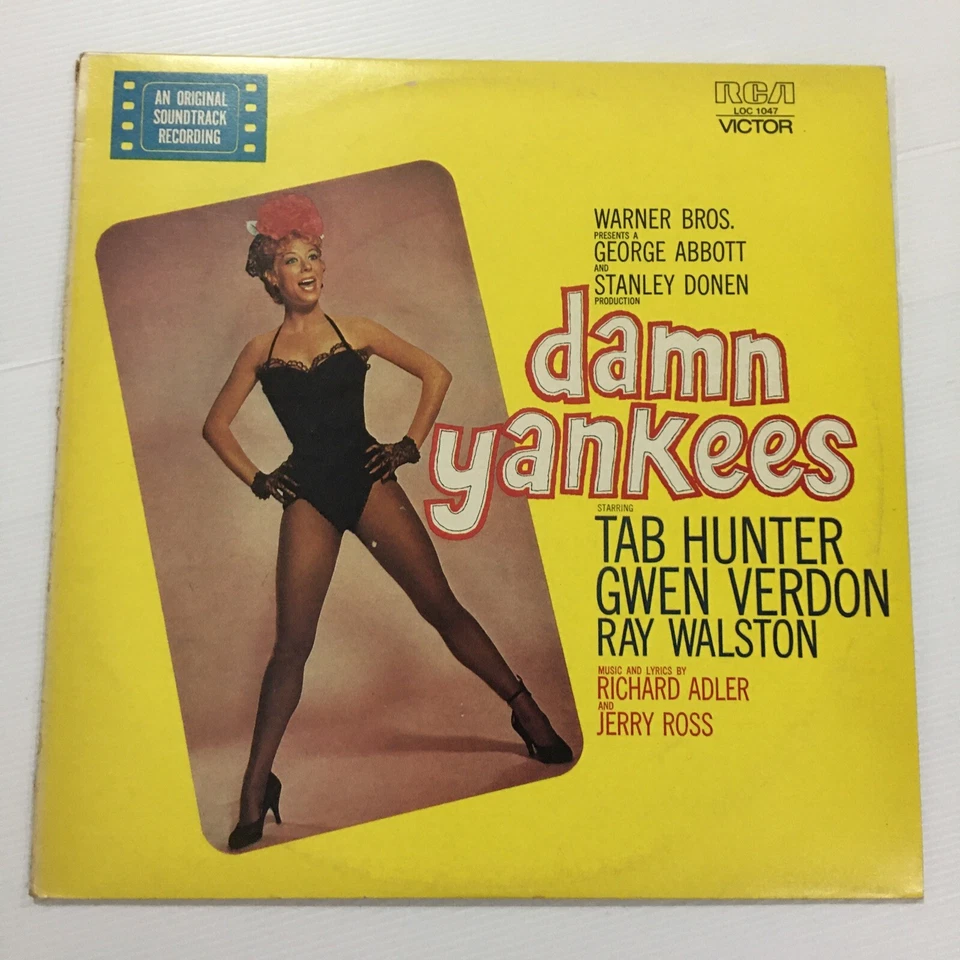 Damn Yankees Original Movie Soundtrack 12 Track Vinyl Record LP LOC-1047 - Image 2 of 4
