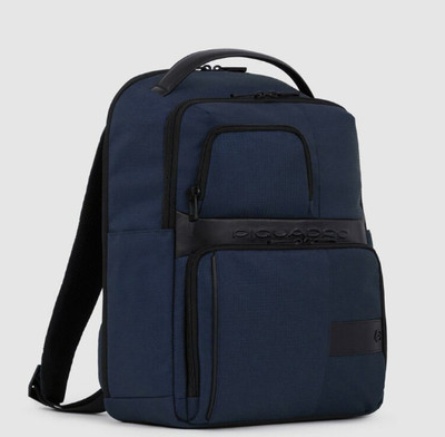 Piquadro 6238W129 Professional Backpack Fabric Computer Holder Finishing in