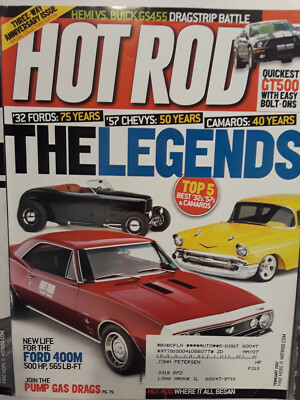 HOT ROD MAGAZINE Lot of 7, Jan 03 - July + Nov 04 - Jan + Dec 06