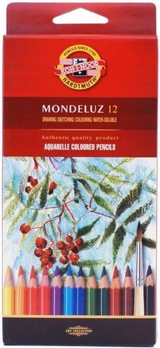 Koh-i-Noor Mondeluz Aquarelle Colouring Pencils Drawing Sketching Art Artist - Picture 5 of 13