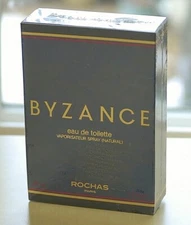Vintage ** BYZANCE by ROCHAS ** spray EDT 50 ml 1.7 oz  OLD VERSION SEALED