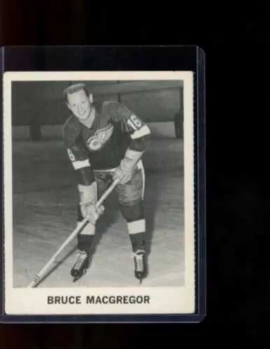 1965-66 Coca-Cola NHL Players Bruce MacGregor