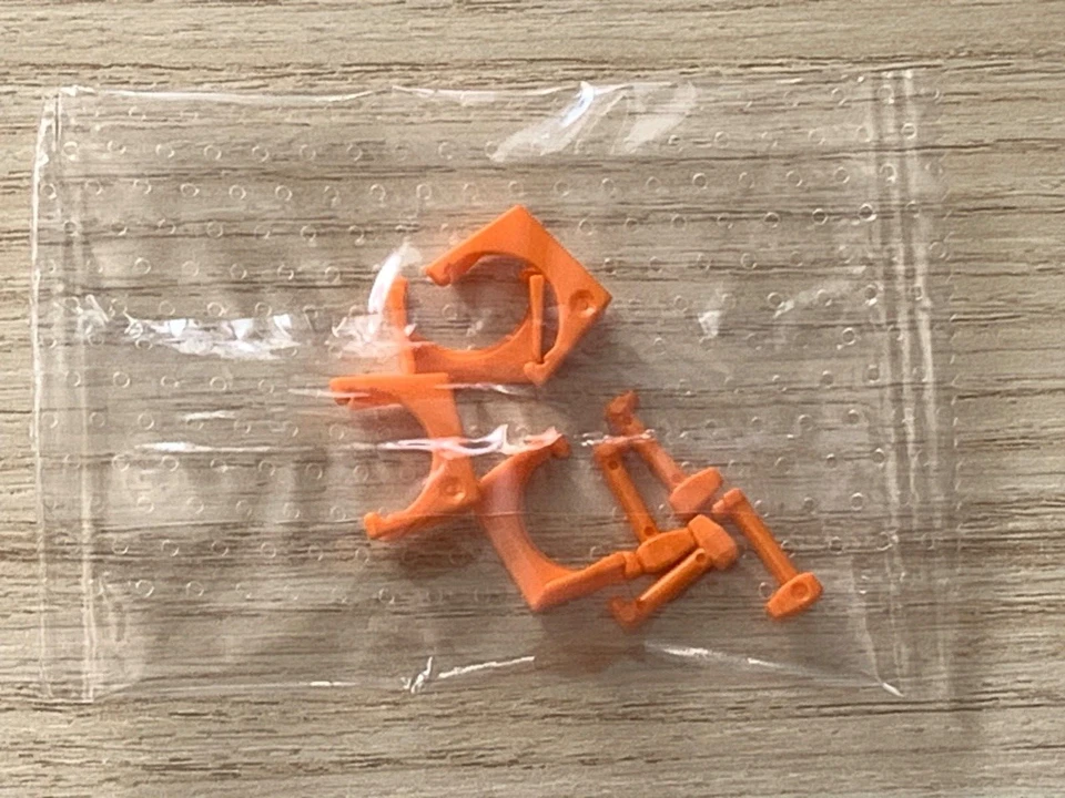 LEGO Star Wars 8 parts ORANGE VISORS & MICROPHONE FROM 75359 - Image 2 of 2