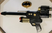 Vintage 1990Kenner Batman The Dark Knight Ray Gun With A Belt Bat-Buckle