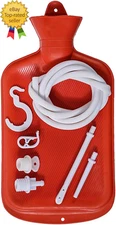 Enema Bag Anal Douche for Men Women BPA Free (2 Quart) Hot Water Bottle