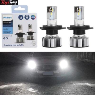 For Philips H4 Led Ultinon Essential Car White Headlight Bulbs 6500K 21W 2Pc